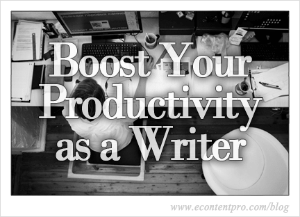 How to Boost Your Productivity as a Scholarly Writer