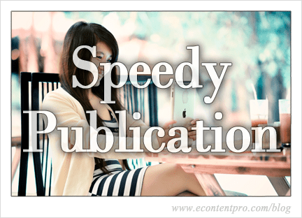 How to Facilitate a Speedy Publication Process