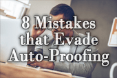 Eight Mistakes That Evade Your Computer’s Auto-Proofing